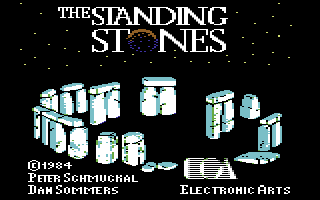 The Standing Stones screenshot 2 for Commodore 64
